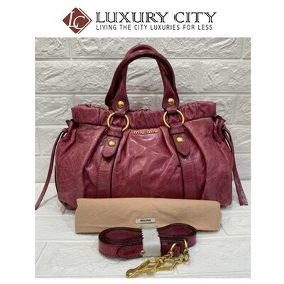 [Luxury City] Preloved Miumiu 2 Ways Bag