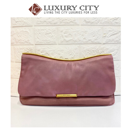 [Luxury City] Preloved Miu Miu Full Leather Clutch Bag