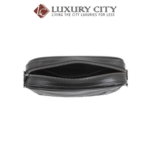 [Luxury City] Coach Graham Crossbody In Signature Leather Black Coach-F50713