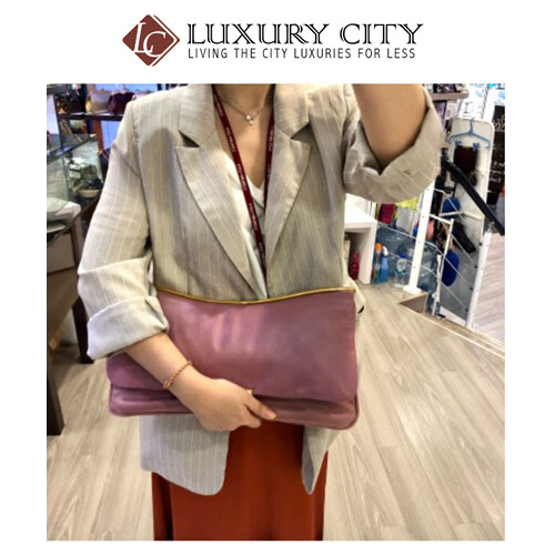 [Luxury City] Preloved Miu Miu Full Leather Clutch Bag