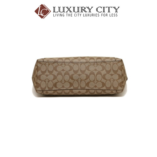 [Luxury City] Coach Ava Tote In Signature Coach-F58318 (Mahogany)