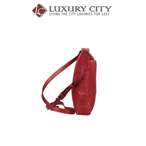 [Luxury City] Coach File Crossbody In Signature Nylon Red Coach-F73187