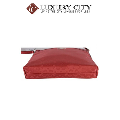 [Luxury City] Coach File Crossbody In Signature Nylon Red Coach-F73187