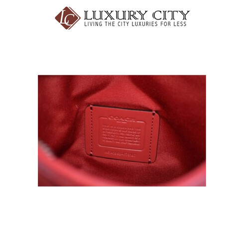 [Luxury City] Coach File Crossbody In Signature Nylon Red Coach-F73187