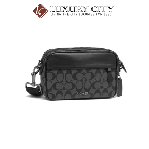 coach graham crossbody in signature canvas