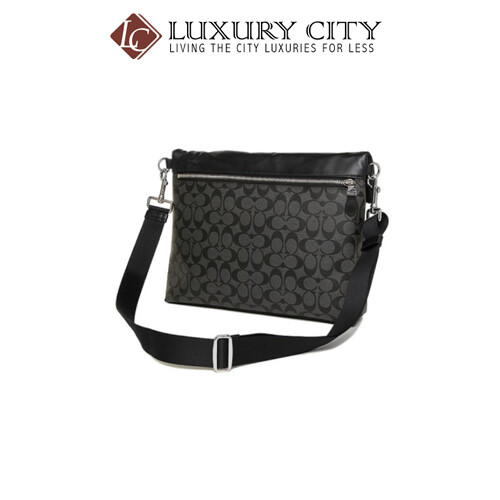 [Luxury City] Coach Charles Foldover Tote In Signature