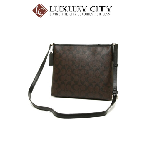 [Luxury City] Coach File Crossbody In Signature Canvas Coach-F29210 (Mahogany)