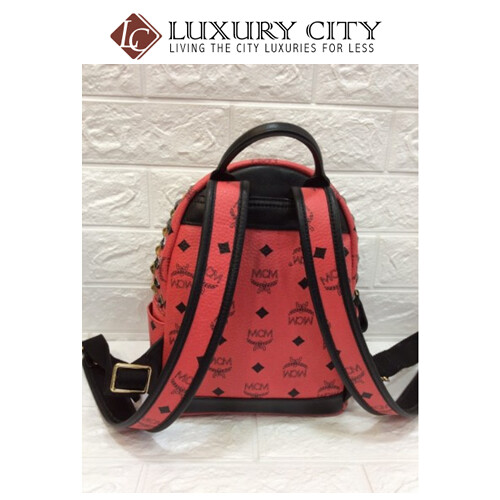 [Luxury City] Preloved Authentic MCM Backpack Stark