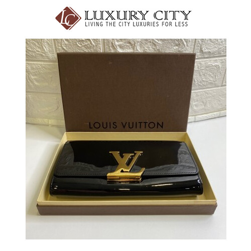 [Luxury City] Preloved Used Louis Vuitton Patent Leather Clutch