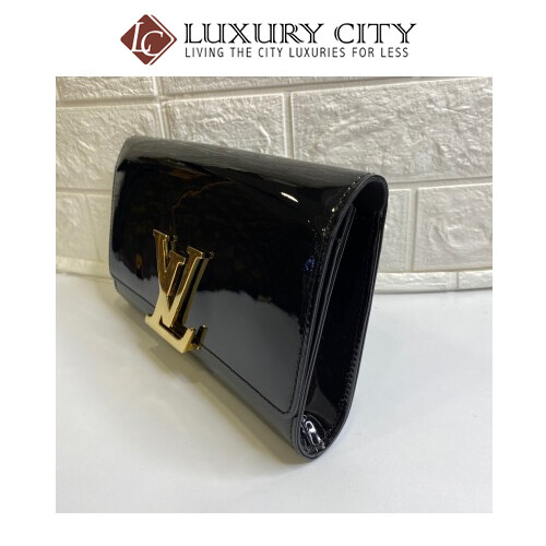 [Luxury City] Preloved Used Louis Vuitton Patent Leather Clutch