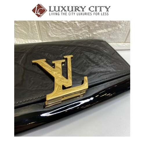 [Luxury City] Preloved Used Louis Vuitton Patent Leather Clutch