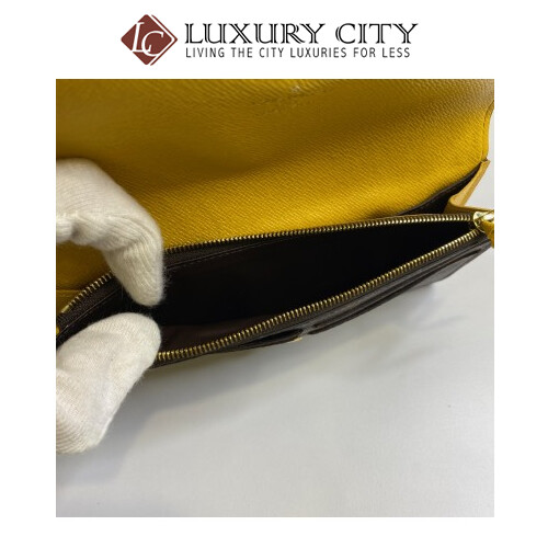 [Luxury City] Preloved Used Louis Vuitton Long Wallet
