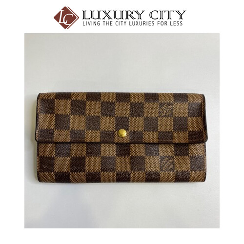 [Luxury City] Preloved Used Louis Vuitton Long Wallet