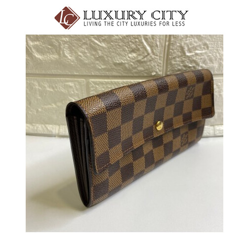 [Luxury City] Preloved Used Louis Vuitton Long Wallet