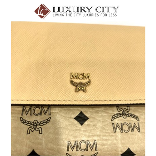 [Luxury City] Preloved MCM Long Wallet (kept never use)