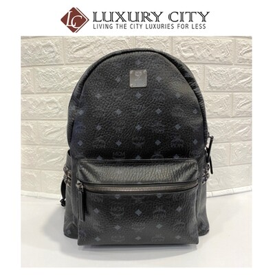 [Luxury City] Preloved Mcm Backpack L Size