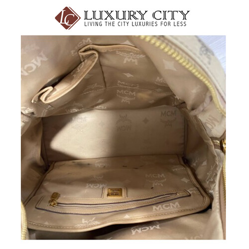 [Luxury City] Preloved MCM Backpack