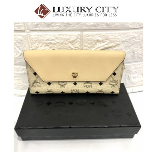 [Luxury City] Preloved MCM Long Wallet (kept never use)