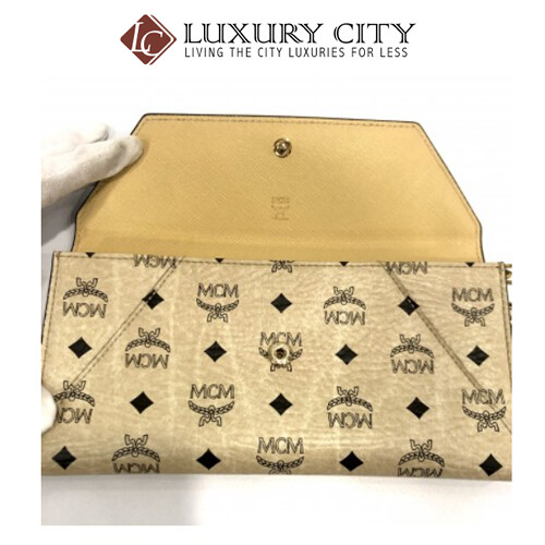 [Luxury City] Preloved MCM Long Wallet (kept never use)