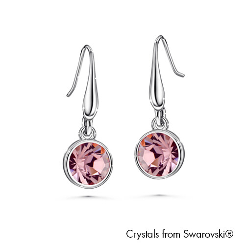 LUSH Solitaire Birthstone Hook Earring (Available in 12 Colours)