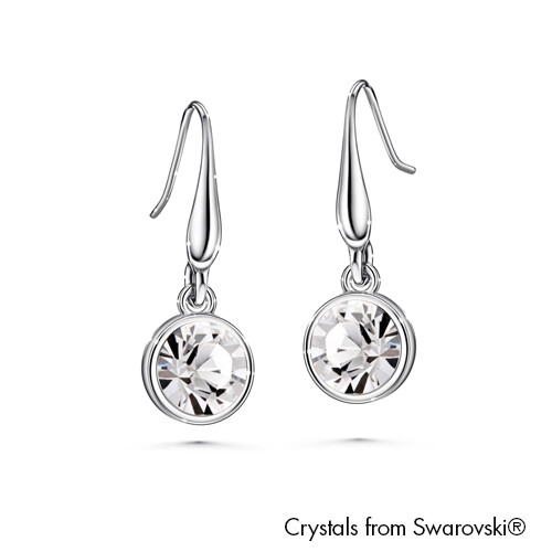 LUSH Solitaire Birthstone Hook Earring (Available in 12 Colours)