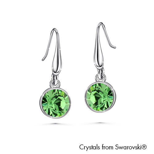LUSH Solitaire Birthstone Hook Earring (Available in 12 Colours)