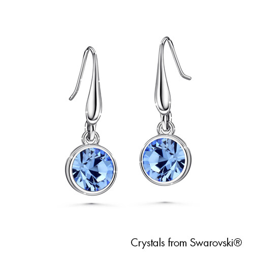 LUSH Solitaire Birthstone Hook Earring (Available in 12 Colours)
