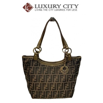 [Luxury City] Preloved Authentic Fendi Chef Small Shopper Tote