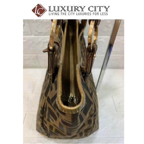 [Luxury City] Preloved Authentic Fendi Chef Small Shopper Tote
