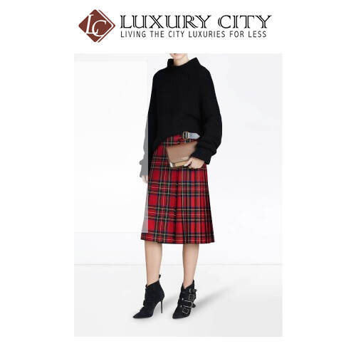 [Luxury City] Burberry Leather and House Check Wallet With Detachable Strap Brown Burberry-40681441