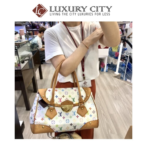 Preloved Used LV Multi-Colore Monogram Hand Carry Bag