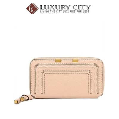 [Luxury City] Chloe&#39; Wallet Marcie Long Zip 3P0571 - Pink
