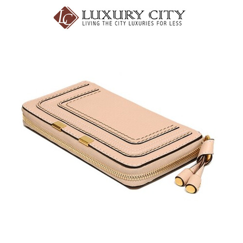 [Luxury City] Chloe&#39; Wallet Marcie Long Zip 3P0571 - Pink