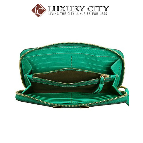 [Luxury City] Chloe&#39; Wallet Marcie Long Zip 3P0571 Jade Green