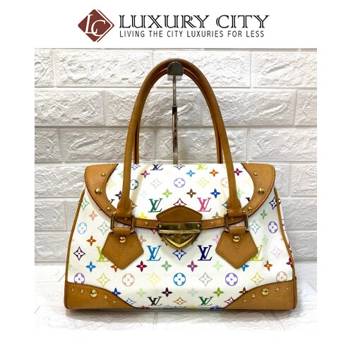 Preloved Used LV Multi-Colore Monogram Hand Carry Bag
