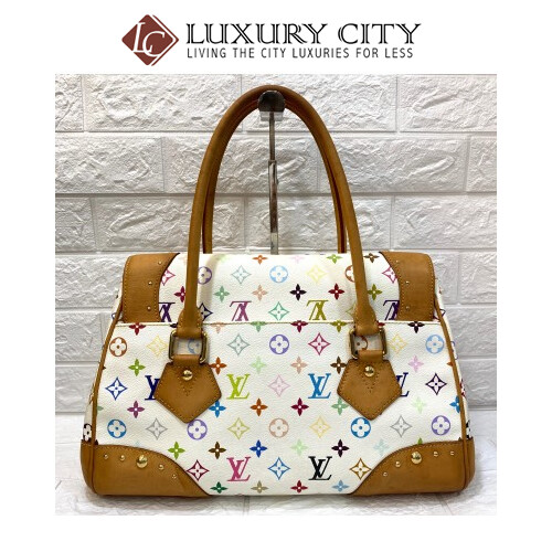 Preloved Used LV Multi-Colore Monogram Hand Carry Bag