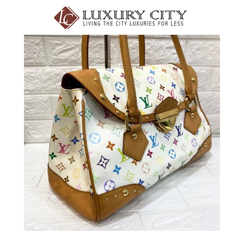 Preloved Used LV Multi-Colore Monogram Hand Carry Bag