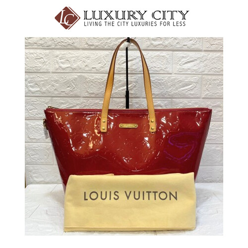 Preloved Louis Vuitton Patent Leather Shoulder Bag