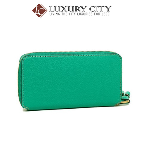 [Luxury City] Chloe&#39; Wallet Marcie Long Zip 3P0571 Jade Green