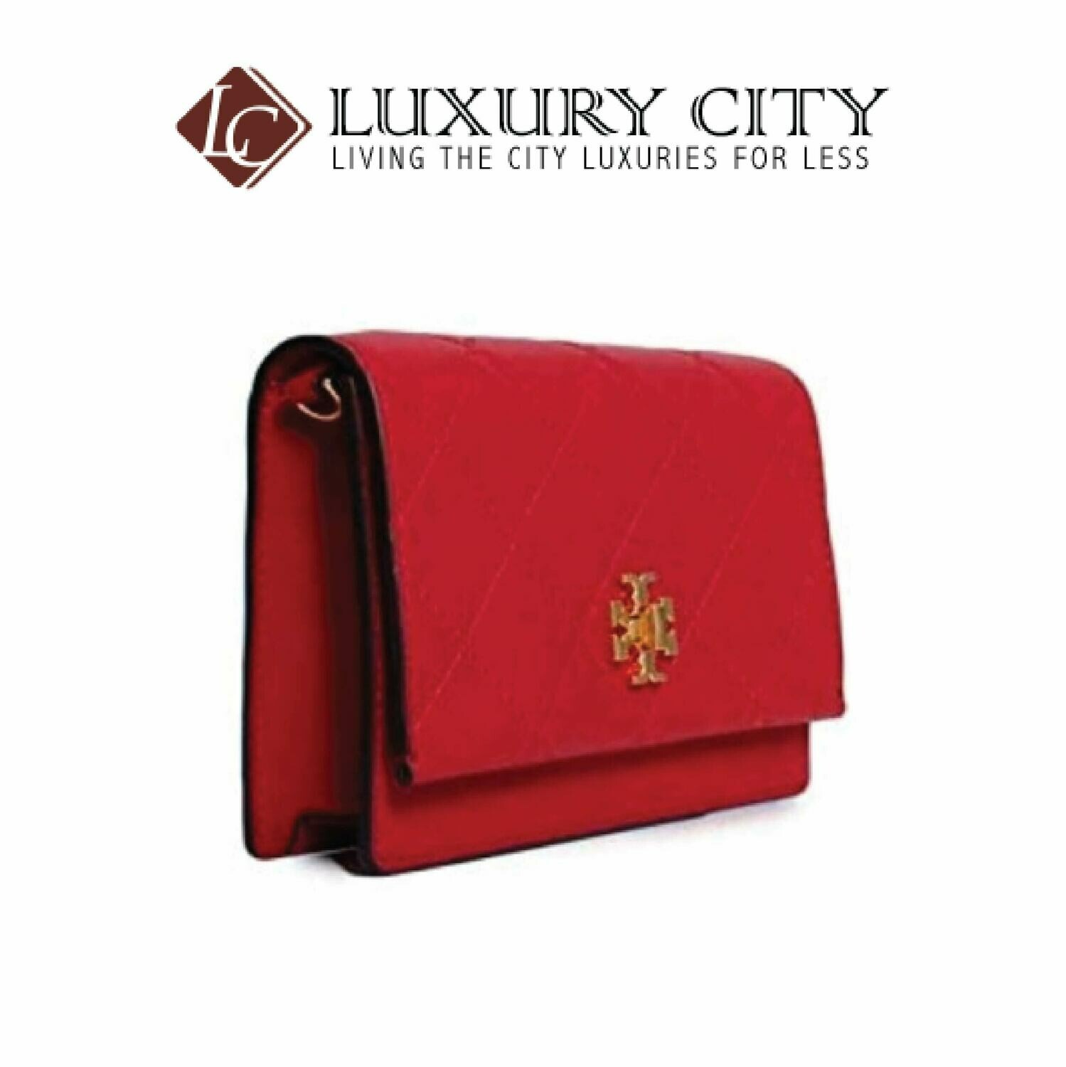 [Luxury City] Tory Burch Georgia Turn-Lock Mini Bag Hot Pink ToryBurch- 41482