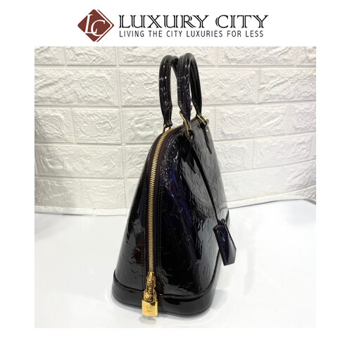 Preloved Louis Vuitton Alma Patent Leather