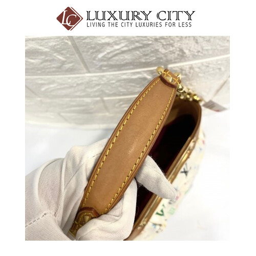 Preloved Louis Vuitton Multicolore Monogram 2 Ways Carry Bag