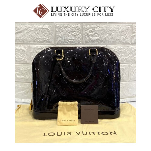 Preloved Louis Vuitton Alma Patent Leather