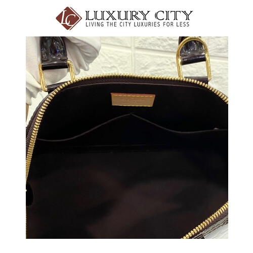 Preloved Louis Vuitton Alma Patent Leather