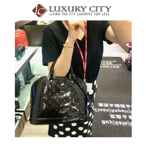 Preloved Louis Vuitton Alma Patent Leather