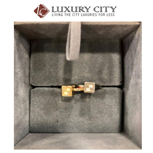[Luxury City] Preloved Fendi Double Ring Set