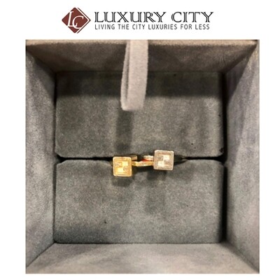[Luxury City] Preloved Fendi Double Ring Set
