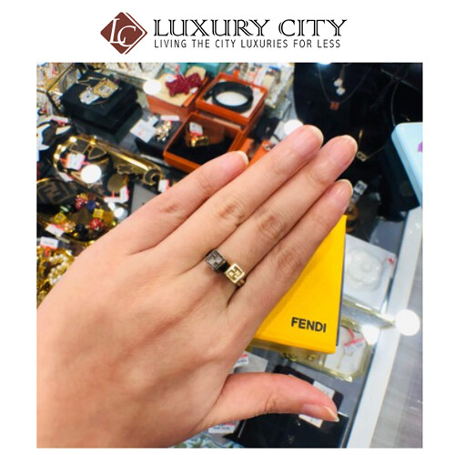 [Luxury City] Preloved Fendi Double Ring Set