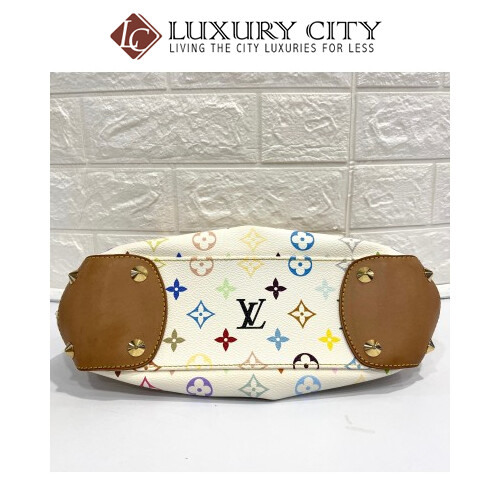 Preloved Louis Vuitton Multicolore Monogram 2 Ways Carry Bag
