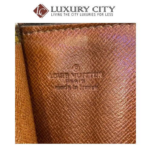 [Luxury City] Preloved Vintage Louis Vuitton Monogram Clutch Bag